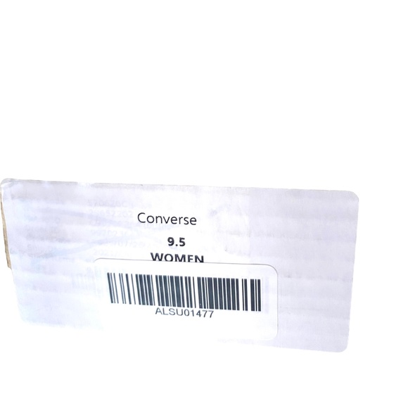 Converse Ctas Lift Shoe Platform For Women Glitter Red Beige Custom 570626C-WPGW - Picture 9 of 10